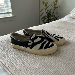 Vans Vault OG “Zebra Pony” Slip Ons